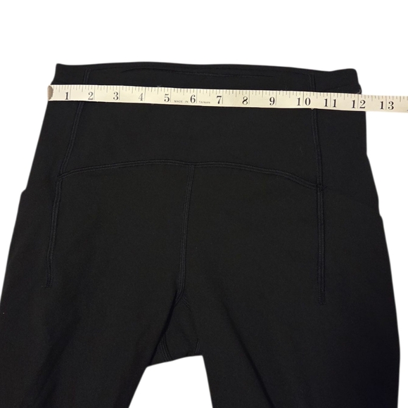 Lululemon Swift Speed High-Rise Crop 21" Black W6CDXS Running Leggings Women's 4 - Picture 6 of 9